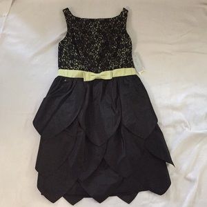 Teri Jon Silk Cocktail/Evening Dress Sz 14 - NWT!